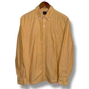 Todd Snyder Spring Orange Made in Portugal Oxford Button Down Shirt L